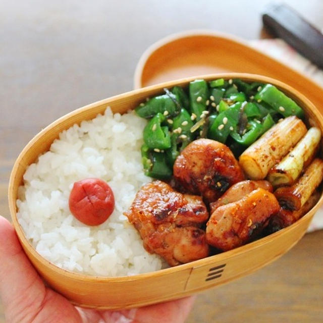 焼肉のたれで時短！洗い物もラクラク「焼き鳥丼弁当」