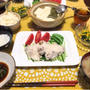 トロロの梅肉のせなどなど