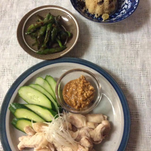 2015年7月の教室の予定、夏の料理です。 
