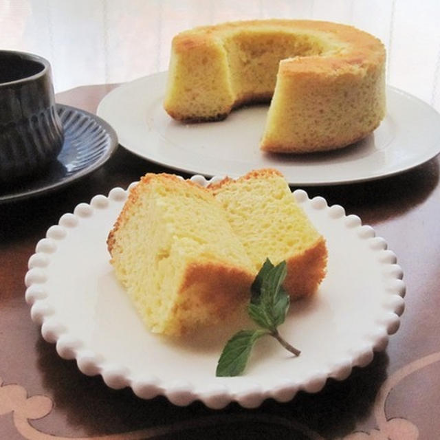 マーラーカオ風シフォンケーキ