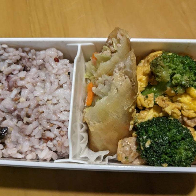 わたしのお弁当　〜手抜き中華弁当〜