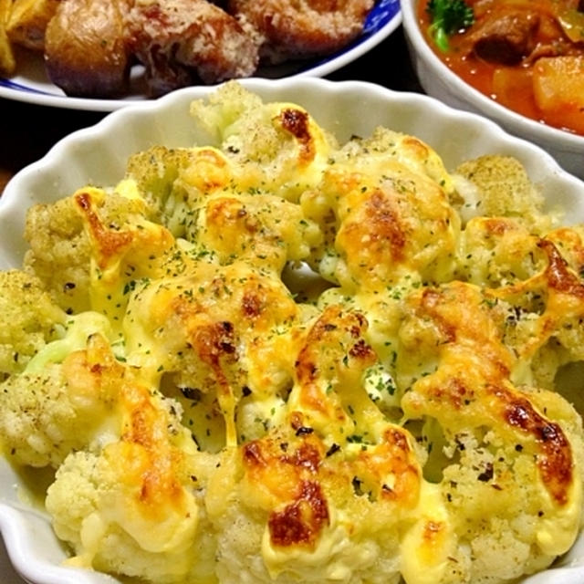 ことしいち☆カリフラワーのチーズ焼き