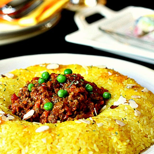 Beef & Carrot Keema Curry with Turmeric Butter Rice