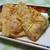 納豆とキムチーズのきつね焼き。