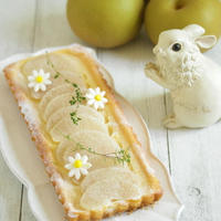 * 福島県産幸水のチーズケーキ♪