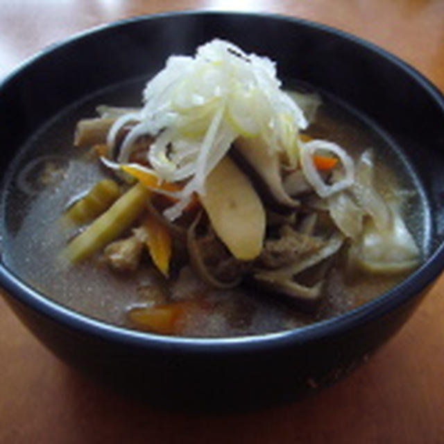 うちのお雑煮って、お肉が入ってないの