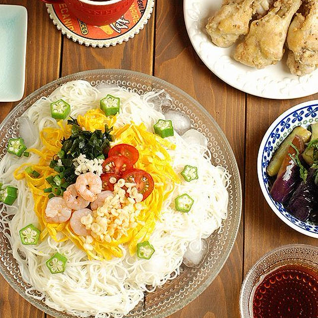 七夕ソーメンを食べました～【食費にケチな私のおすすめアイス】