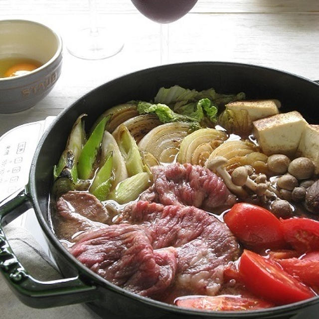 トマトすき焼き