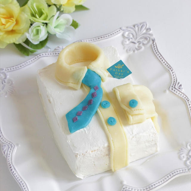* 父の日 ♡ Ｙシャツケーキ♪