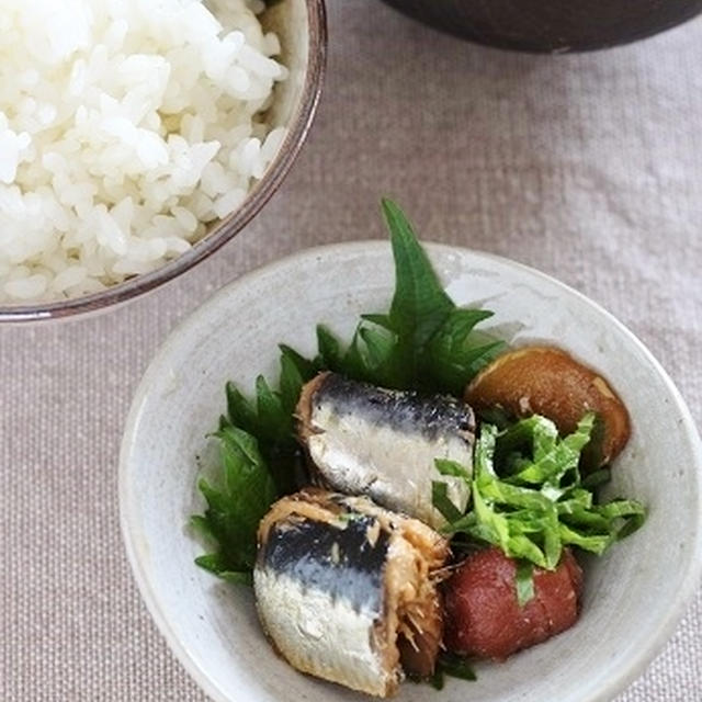 鰯の梅煮