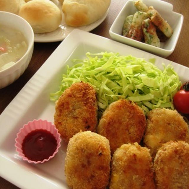 塩麹ミルクスープ　3月1日の晩ごはん