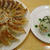 親子で餃子作り♡