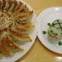 親子で餃子作り♡