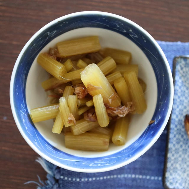 愛知県産　夫が下茹でした ふきの煮物