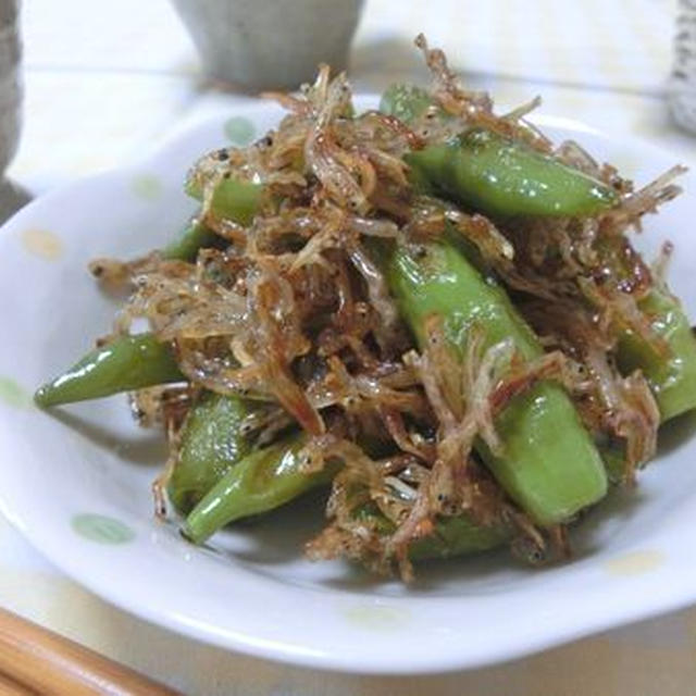 甘辛仕上げ♪　ししとうとじゃこの醤油炒め