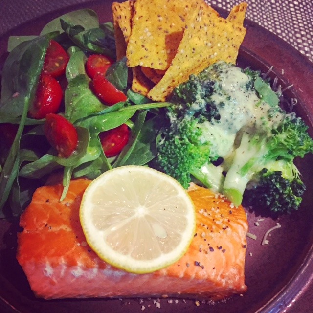 salmon steak