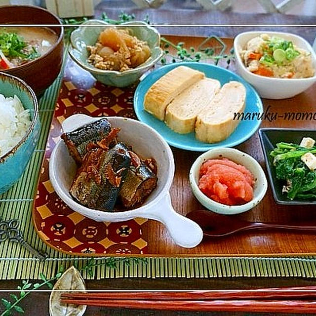 和ンプレートで『秋刀魚の筒煮』骨までやわらか～！＆来世占い