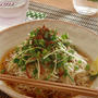 和ハーブと蕎麦の実の、香り素麺　＆　プチデザート♪