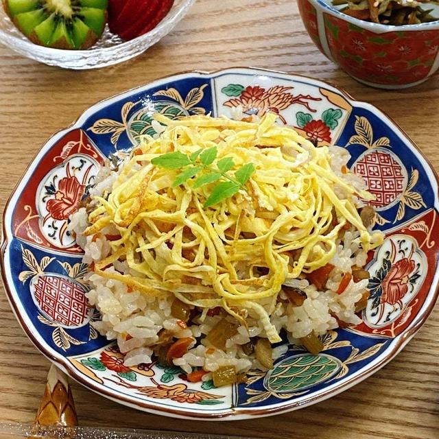 春のばら寿司　アメリカで和食ごはん