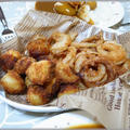 塩麹のオニオンリング…と、おニューだワン！！（　´∀｀）！！