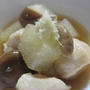 「鶏肉と冬瓜と椎茸の煮物」