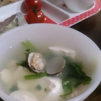 生姜でぽかぽか☆　あさりと豆腐のほっこりスープ　#GABAN　#スパイス　#ハウス　#スープ