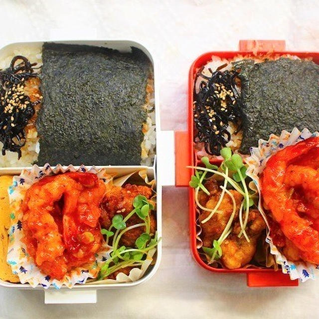 お弁当　オムライス