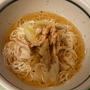 ごぼう＆豚肉のにゅう麺
