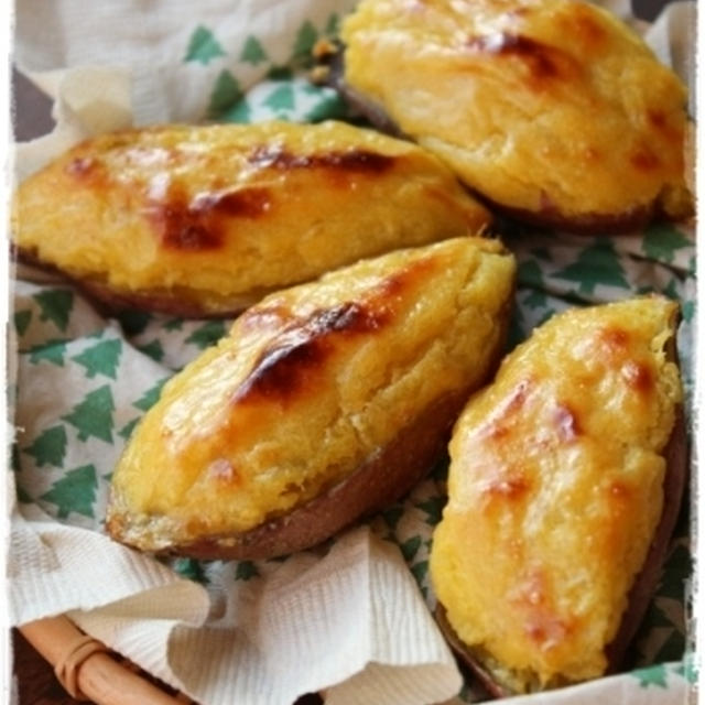 安納芋の皮ごとスイートポテト