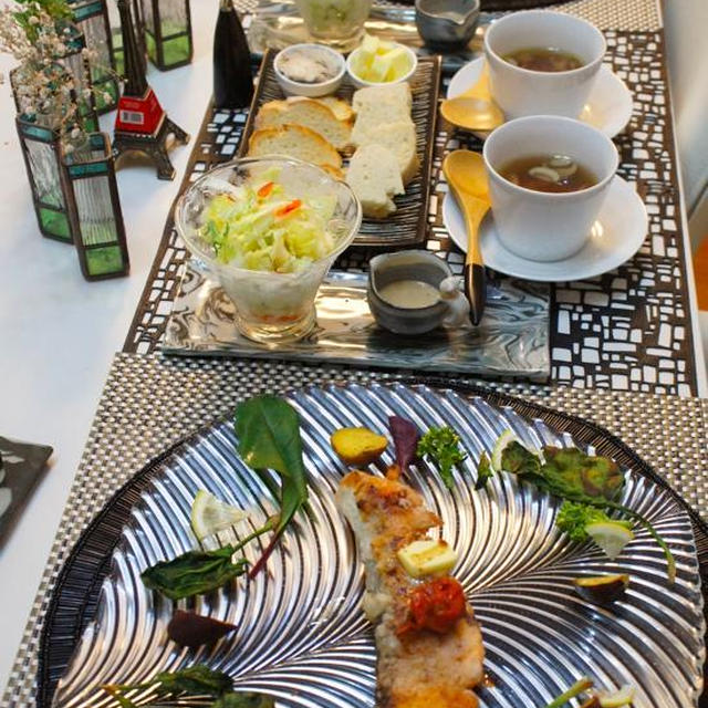 i-kitchen ノルウェーサーモンソテー・トマトバルサミコのせ
