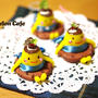 絵本の「プリンちゃん」をストラップで作ってみました！(注☆食べられません)