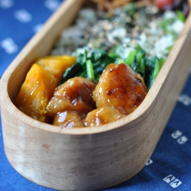 豚こまだんごの中華あんかけ弁当。