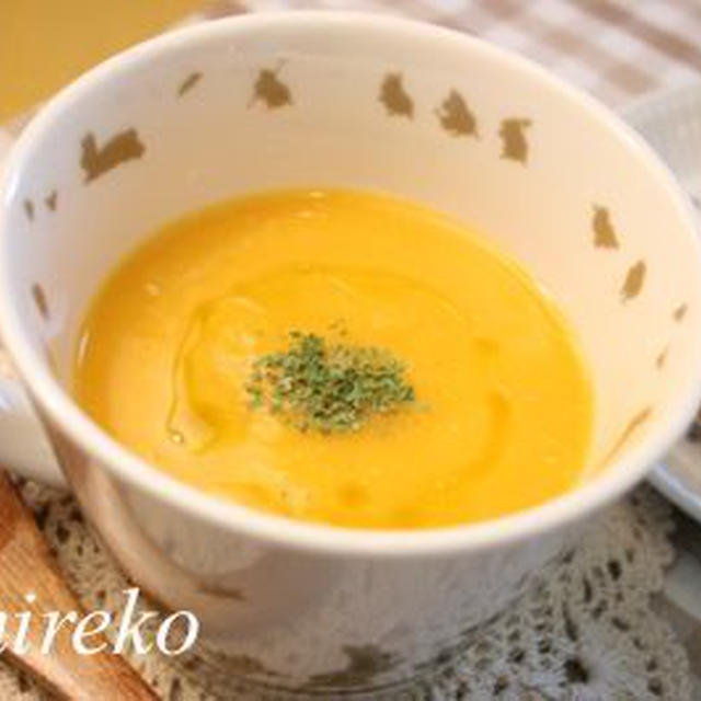 バターナッツのスープ　マクロビオティックレシピ