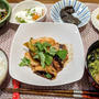 タラとネギの甘辛煮とイカそうめん入納豆と「石鎚」「アベラワー」