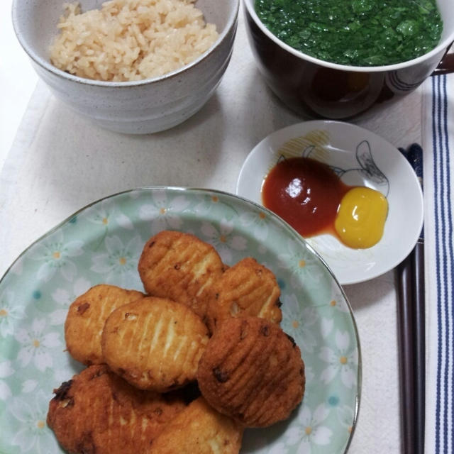 2012/10/09の晩ごはん。