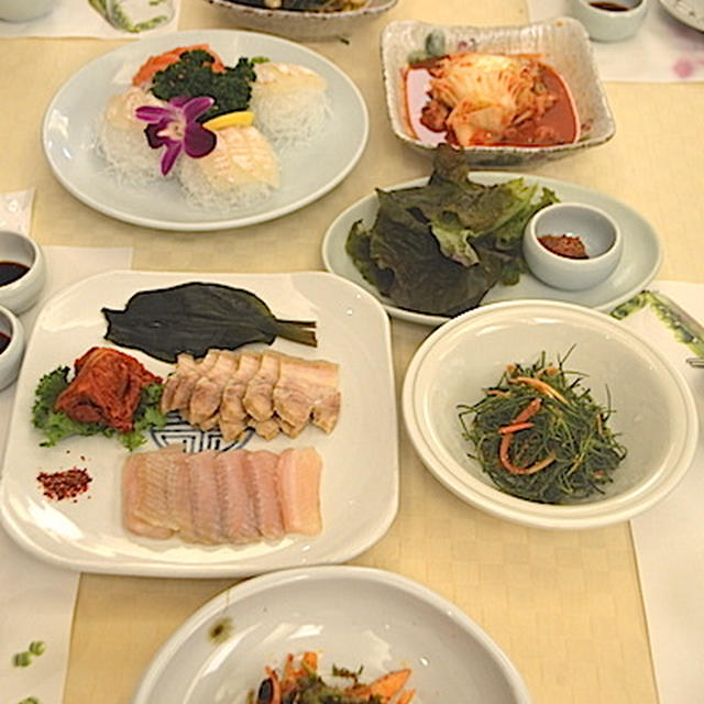 【韓国　光州市】アリランハウス　到着日の夜の韓定食のボリュームと味に驚いた