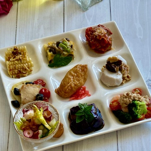 火曜日の夫ご飯は　おつまみワンプレート