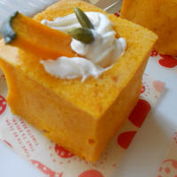 スパイス大使☆ハロウィンにかぼちゃのプチケーキ☆