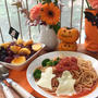 ツナのトマトソースパスタ♪ ハロウィンバージョン