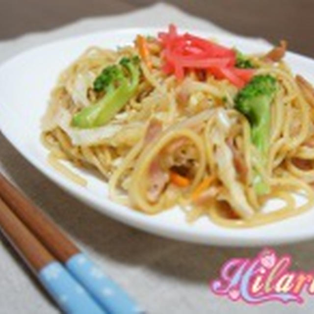焼きソパスタな晩御飯&昨日のジュリア♪♪