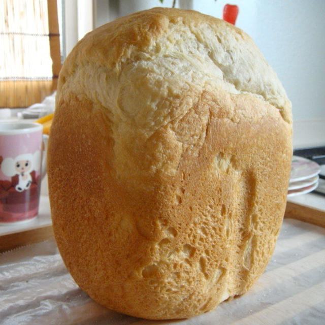 ホシノ天然酵母で食パン（ホームベーカリー）