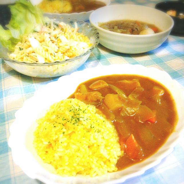 生クリ無し、スパイシー！バターチキンカレー！