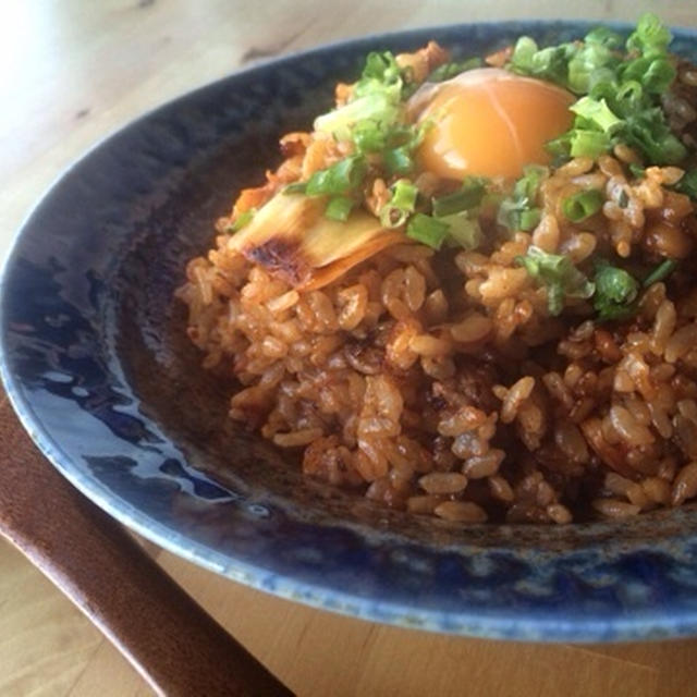 納豆キムチたまごチャーハン