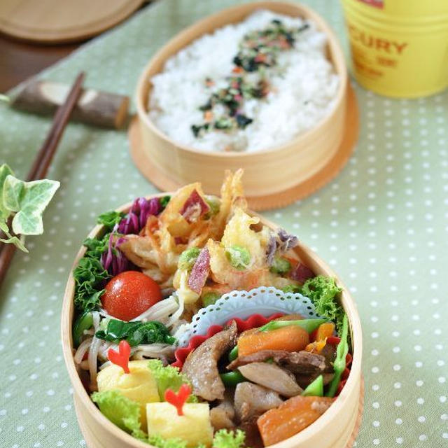 トロトロに煮込んだ牛すじとゴボウの当座煮のお弁当と近況報告！