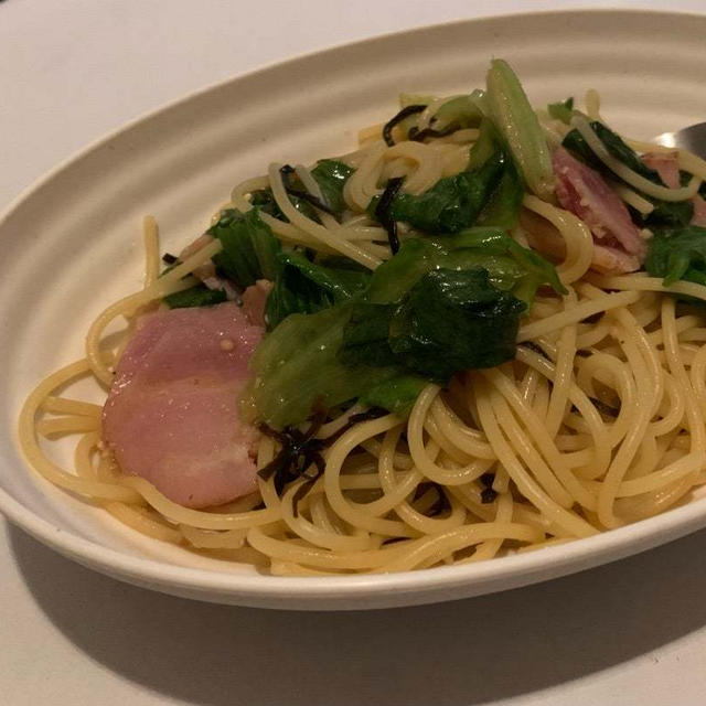 めちゃくちゃ簡単！レタスのスパゲティ