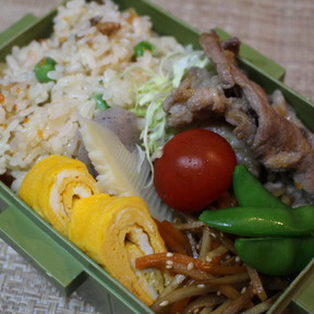 「炊き込みご飯」弁当
