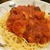 ホタテのトマトパスタ