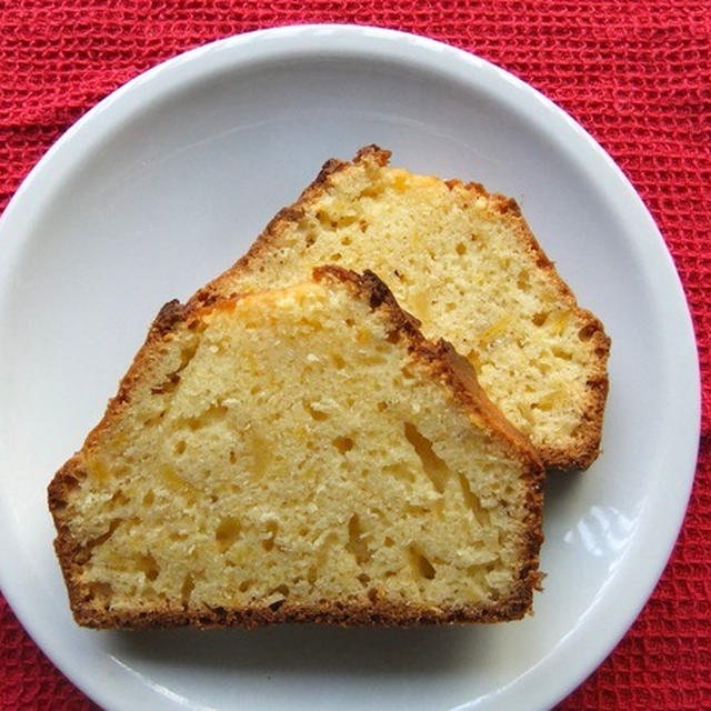 サツマイモとホワイトチョコのケーキ【Sweet Potato and White Chocolate Cake】