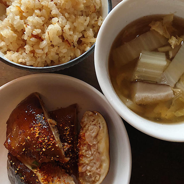 肉厚椎茸の肉詰めと生姜ご飯・スケジュール帳を継続させるルール