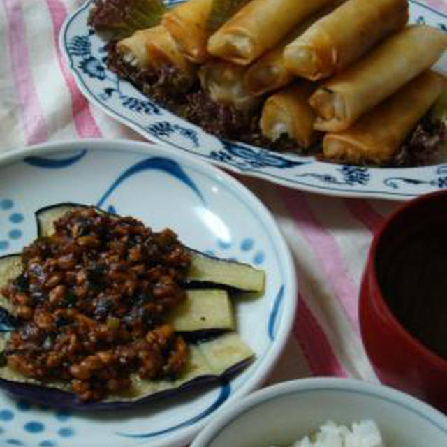 節約うまレシピ！鶏むね肉とえのきとチーズの春巻き